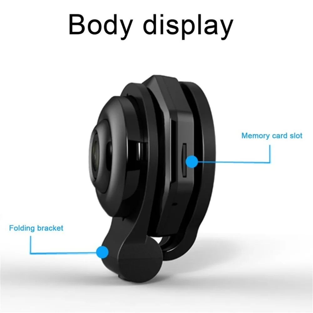 960p Mini WIFI Smart IP Camera Wireless Baby Care Monitor Security HD Night Vision Audio Video Home Wall Hook Cam 2018 New