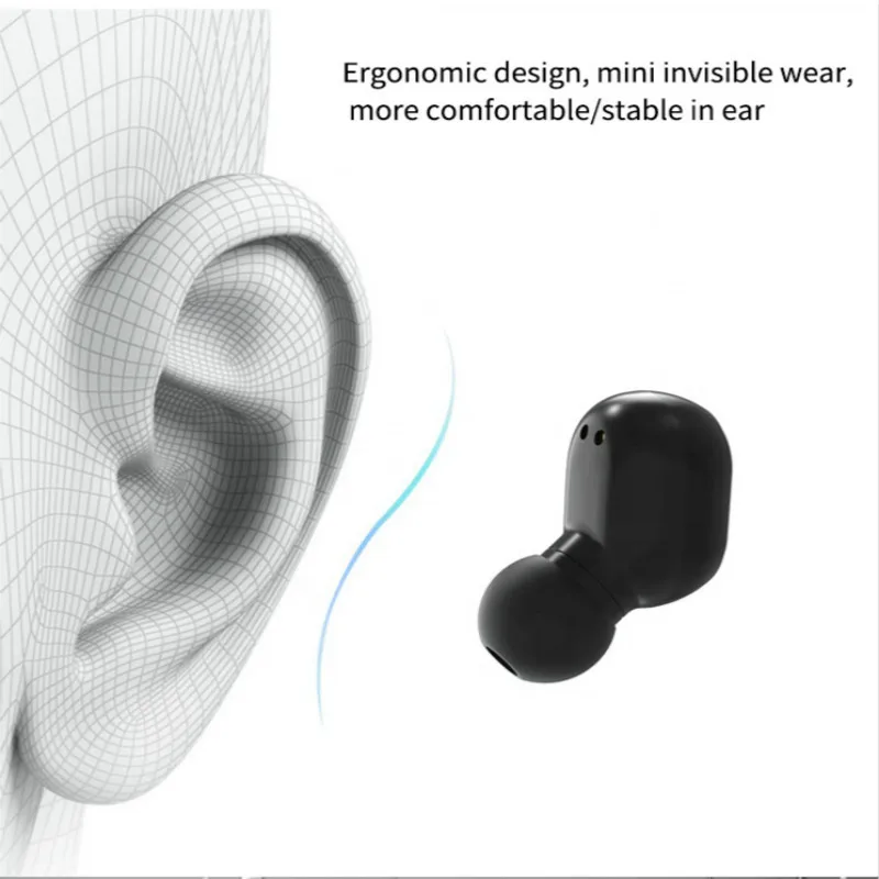 A7S TWS wireless earpiece Bluetooth 5 0 earphones Stereo sport Earbuds Handsfree Headset With Microphone Charging Case Headset