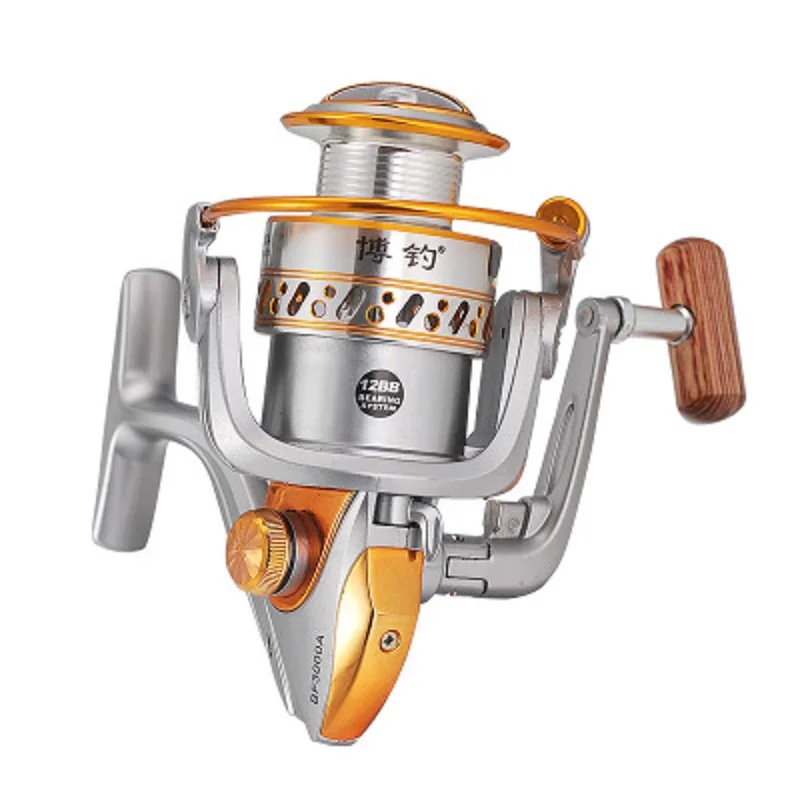 

1000-7000 Metal Line Cup Fishing Wheel Fishing Line Wheel Spinning Wheel Type Road Runner Sea Pole Line Shaft Fishingaccessories