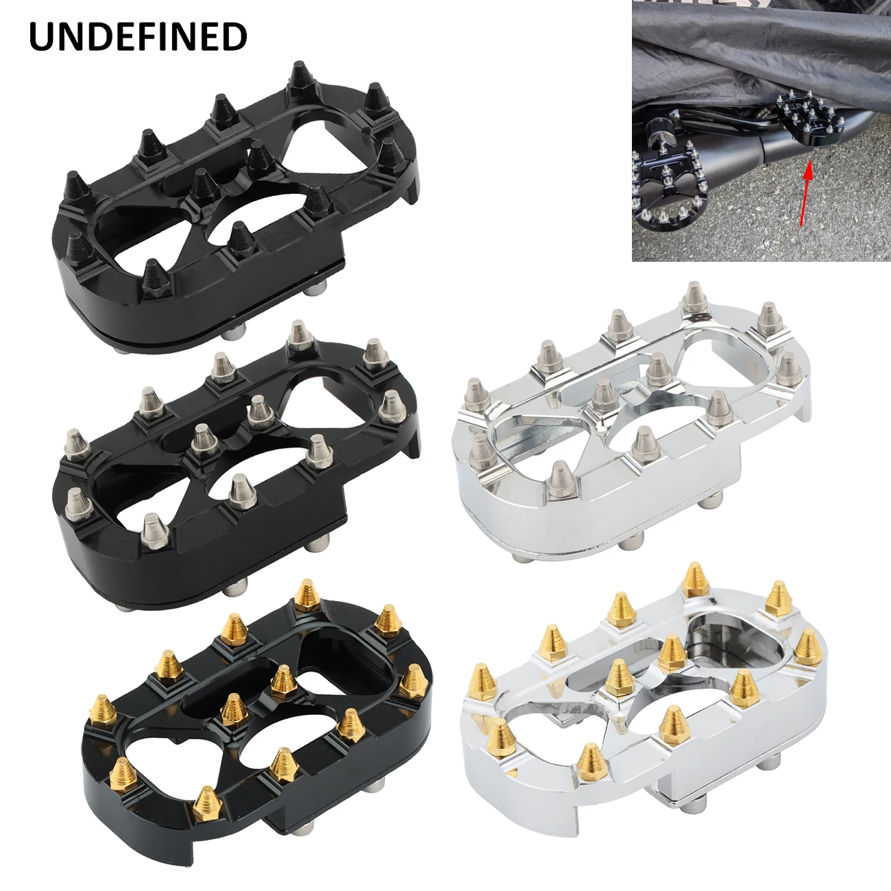 Coprimoto Pedale Freno Piccolo Mx Style Per Harley Sportster 883 1200 Xl Iron883 Super Low Roadster Nightster Custom