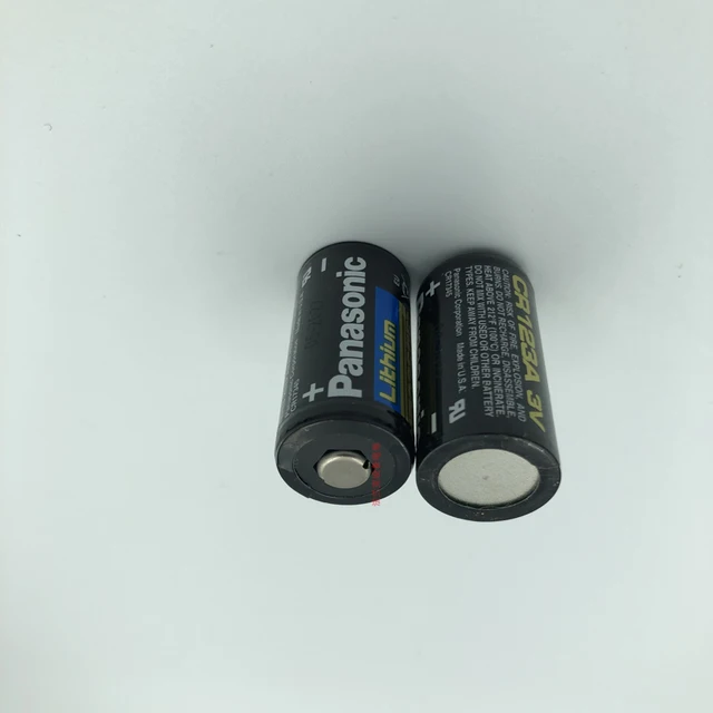 10pcs/lot Panasonic CR123 CR 123A CR17345 16340 CR123A 3V 1550mAh Lithium  Battery Dry Primary Batteries for Camera Meter - AliExpress
