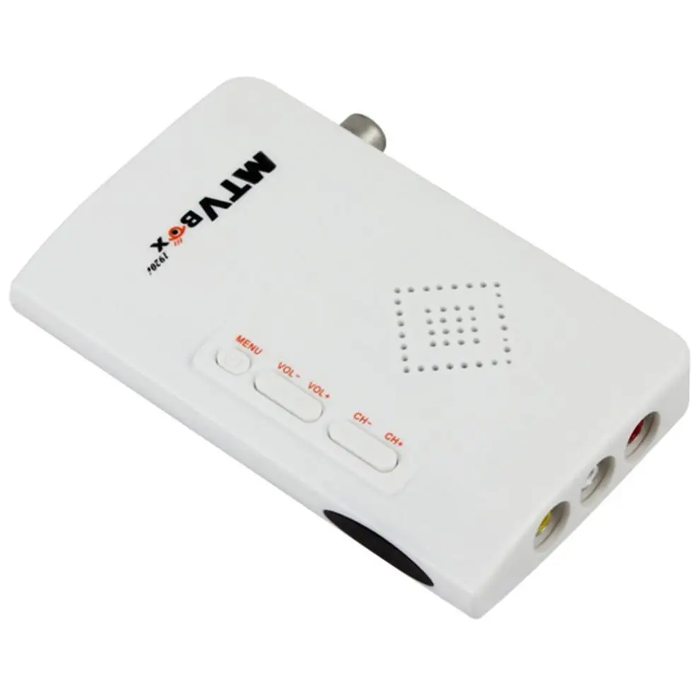 Внешний HD TV BOX цифровой компьютер программа приемник тюнер с динамиком поддержка