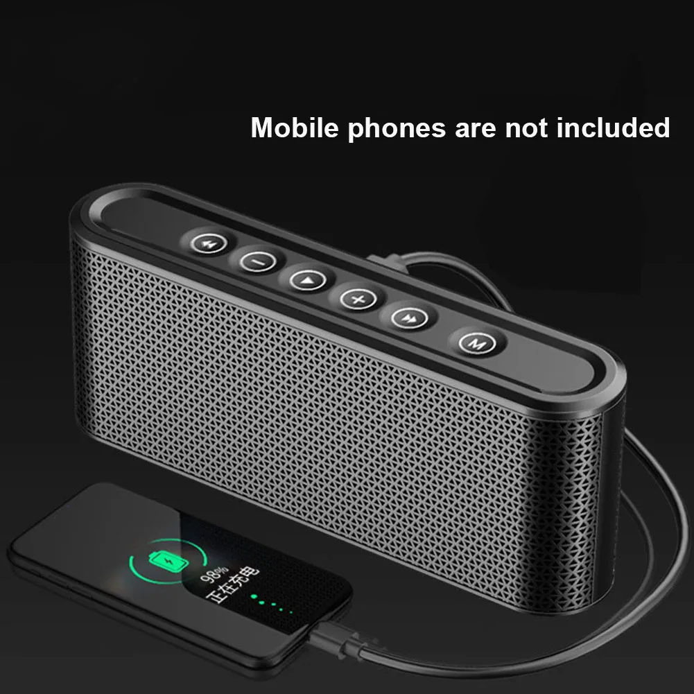 Бас Поддержка TF карта Bluetooth динамик сенсорное управление HIFI музыка внешний аккумулятор мини сабвуфер Портативный беспроводной громкий стерео домашний
