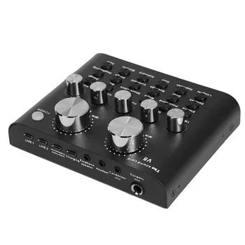 

V8 Mobile Phone Desktop Sound Card DSP Chip 12 Sound Effects Eliminate Original Sound Card UY8