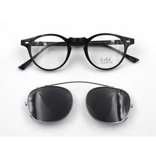 Близорукость поляризованные солнцезащитные очки для женщин и мужчин клип на близоруких солнцезащитных очков настроить Рецептурные очки 0,-100,-150,-200~-600 N5