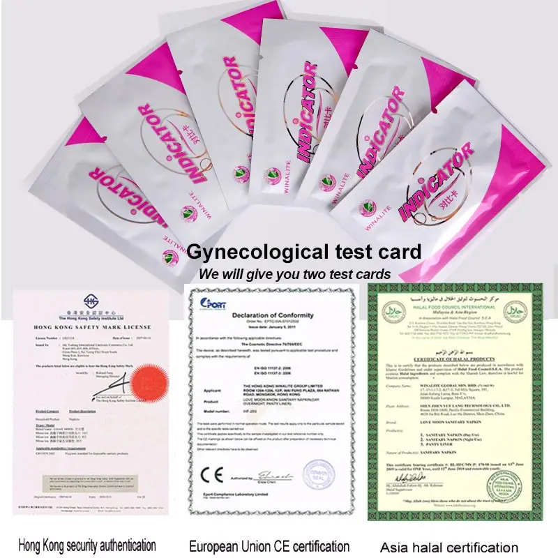 10 pack Anion Love Moon Sanitary Napkin Slipeinlage Winalite Love Moon Anion Sanitary Pads Female Hygiene Big Promotion Strip 6