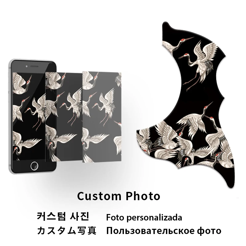 Custom Guitar Pick guard профессиональная фолк акустическая Защита от царапин