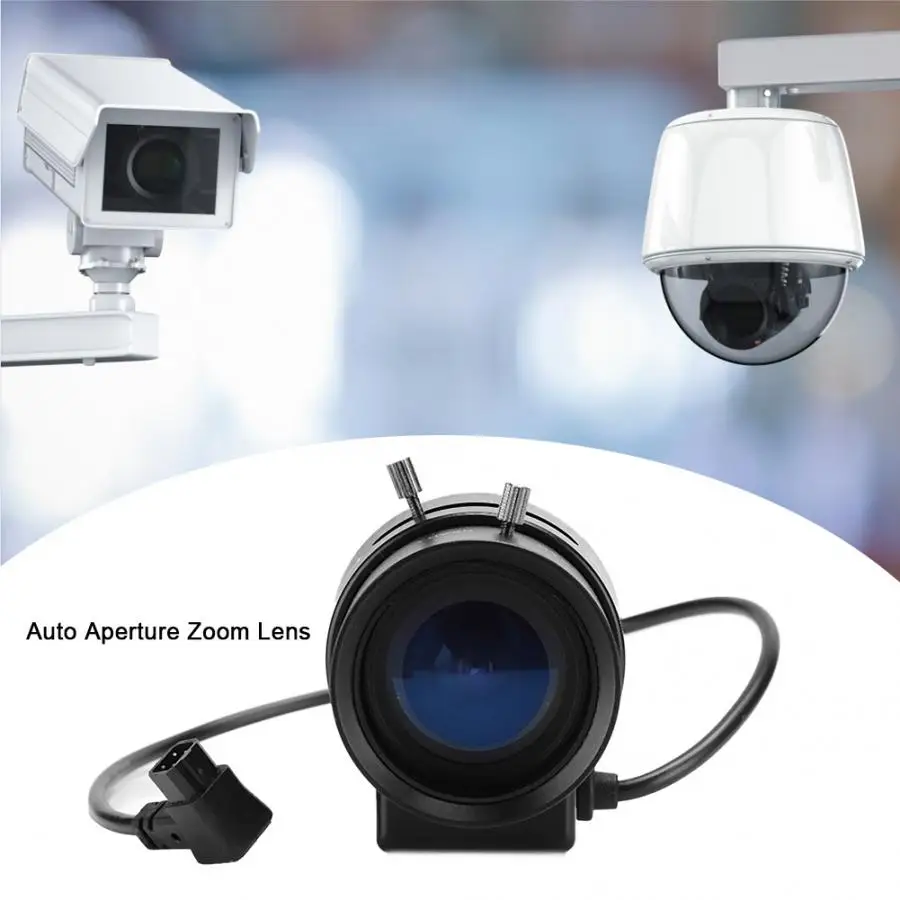 720P 3,5-8 мм-длина CCTV HD Автоматическая апертура зум объектив CS крепление для камеры наблюдения безопасности