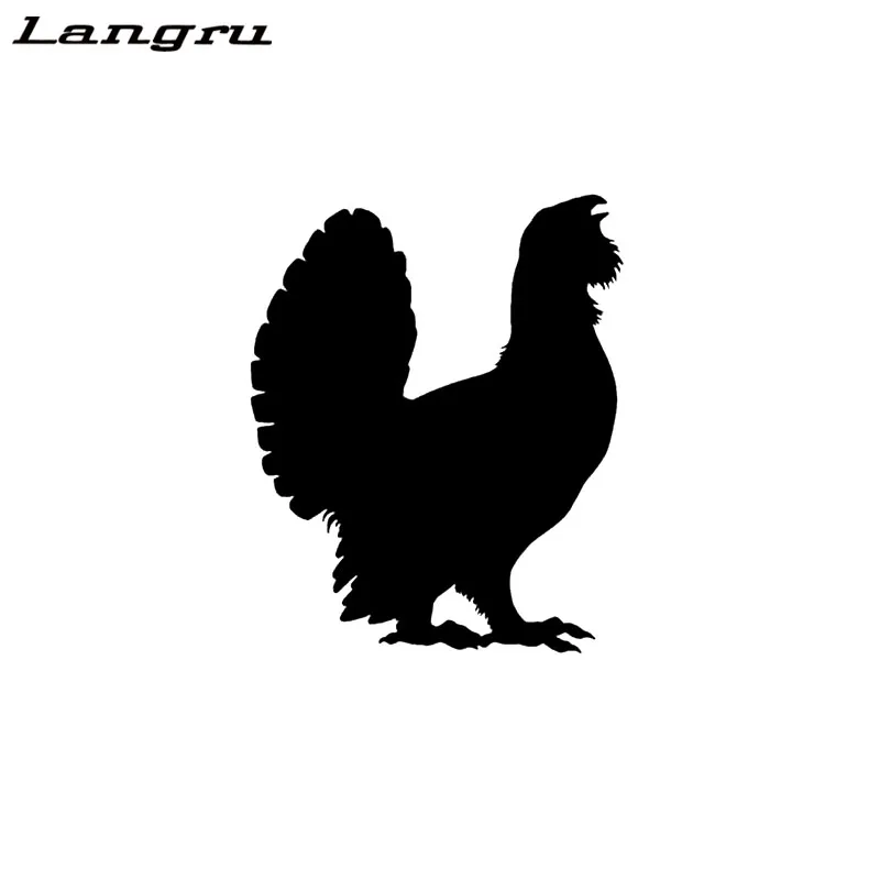 

Langru Fun Animal Grouse Vinyl Waterproof Car Sticker Decal Car Accessories Jdm