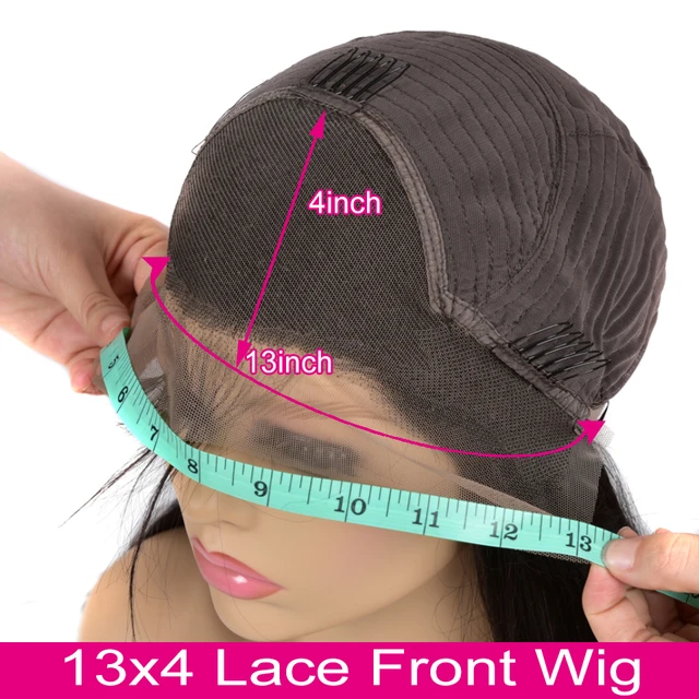 28 30 Inch Straight Lace Wig Human Hair 13x1 Transparent Lace Human Hair Wig For Women Straight 5x5 Lace Closure Wig Indian Hair 13x4 Lace Front wig