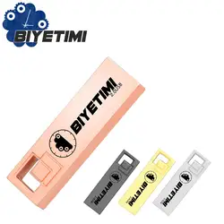 Biyetimi USB Flash Drive металл SCT8 высокое Скорость памяти Usb Stick 2,0 накопитель флешки Flash Drive 4 GB 8 GB 16 ГБ, 32 ГБ, 64 ГБ