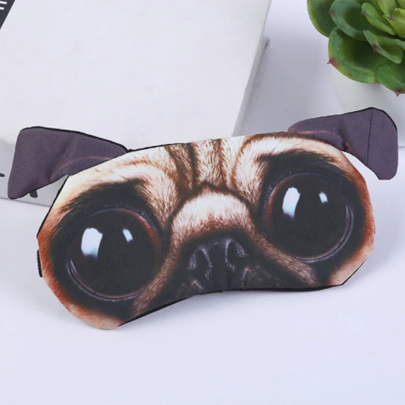 3D Animal Sleep Mask Eye Mask Eyeshade Cover Shade Natural Sleeping Eye Patch Soft Blindfold