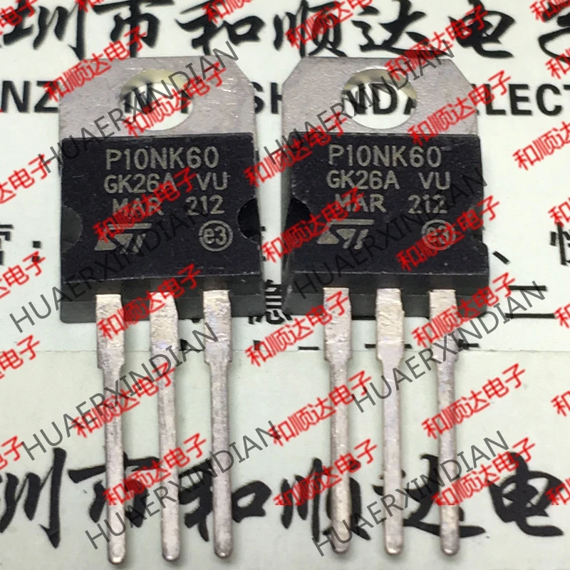20 шт./лот P10NK60-220 600V 10A