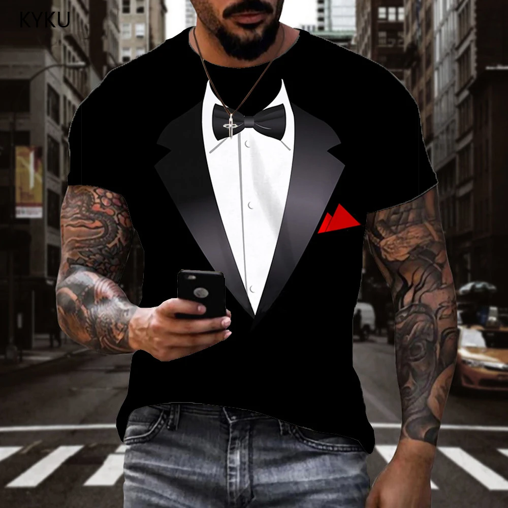 suit and tie t shirt