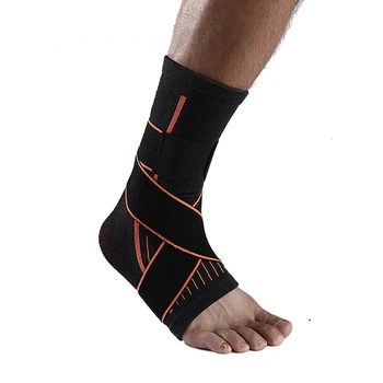 1 Pc Sport Compressie Enkel Ondersteuning Bandage Riem Basketbal Fietsen Verstelbare Antislip Enkel Mouw Enkels Brace Protector