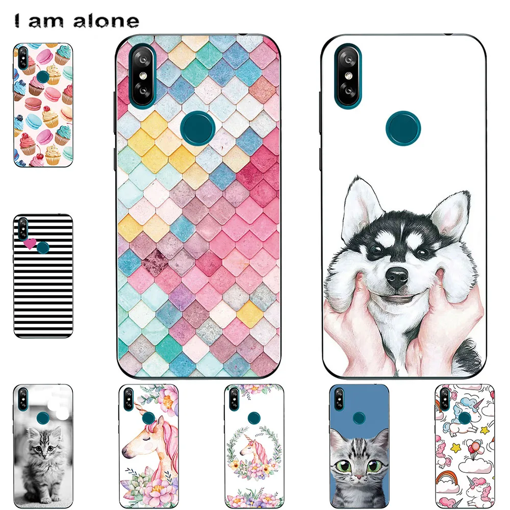Чехлы для телефонов I am alone Для Doogee Y6 Y7 Y8 Y8C Y9 Plus модные Мультяшные мобильных
