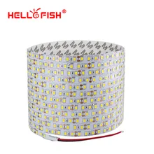 

5m 2835 LED Strip Single Layer PCB 600 Light 2835 SMD 12V Flexible LED Tape White Warm White