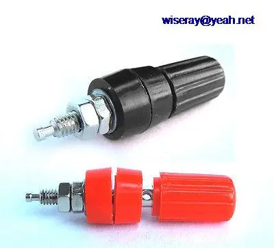 

DHL/EMS 500PCS Electricity Binding Post for Amplifier Speaker Cable 4MM Banana plug-A7