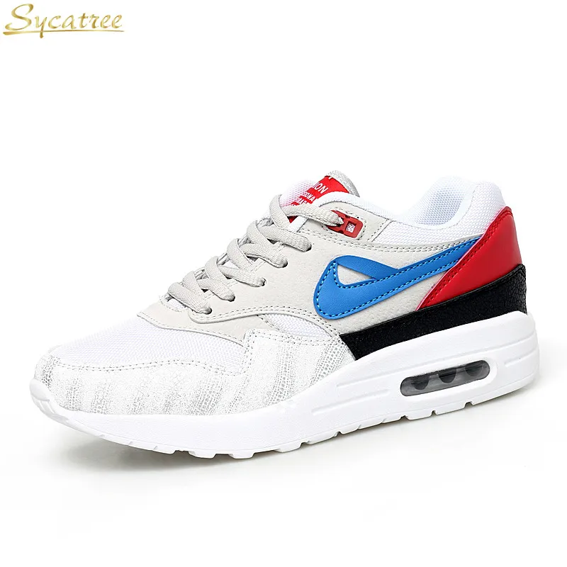 Sycatree Unisex Running Shoes Men Women Fahison Leisure Sport Sneakers Air Cushion Mesh Breathable Outdoor Walking Jogging | Спорт и