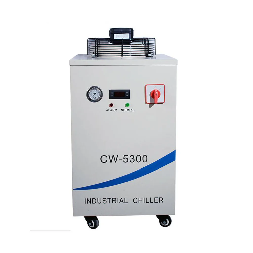220V CW-5300AG лазерный резак Чиллер для промышленной лазерной