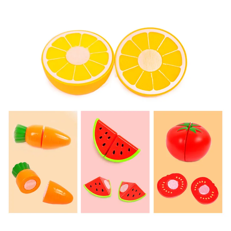 Детские кухонные игрушки Kds игра еда резка фрукты овощи миниатюры еды девочка игрушки еда игрушки Ранние развивающие дети