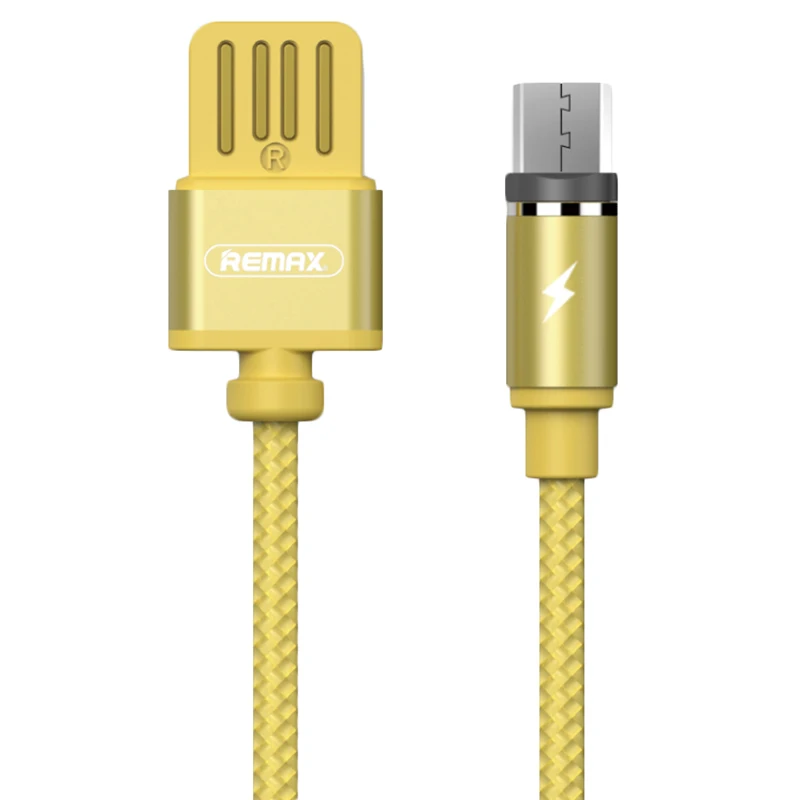Remax Micro Usb Магнитный кабель для передачи данных 2.1A быстрой зарядки со