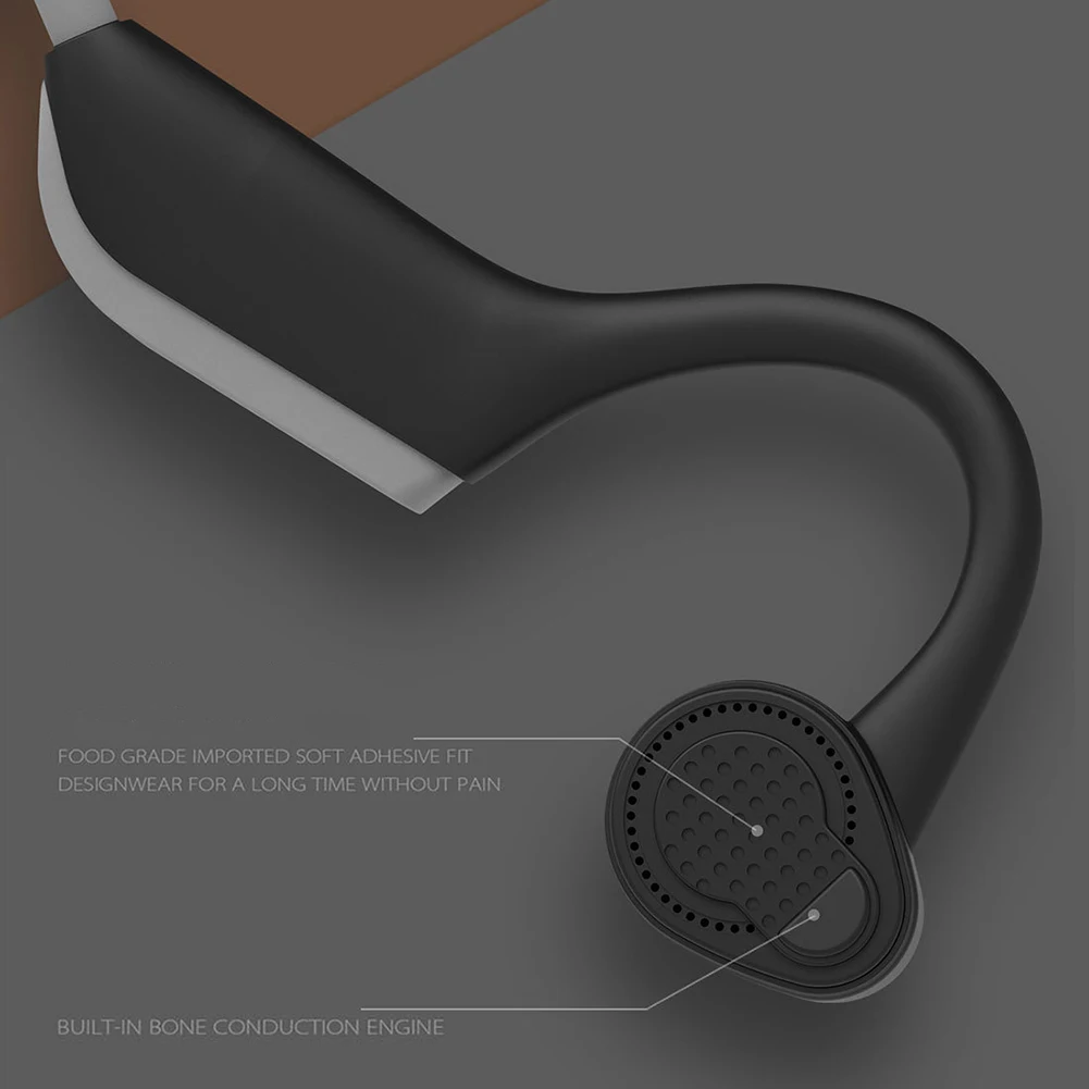 Bluetooth 5,0 S. Носить беспроводные наушники громкой связи вызова костной проводимости стерео звук музыка наушники Спорт гарнитура с микрофоном