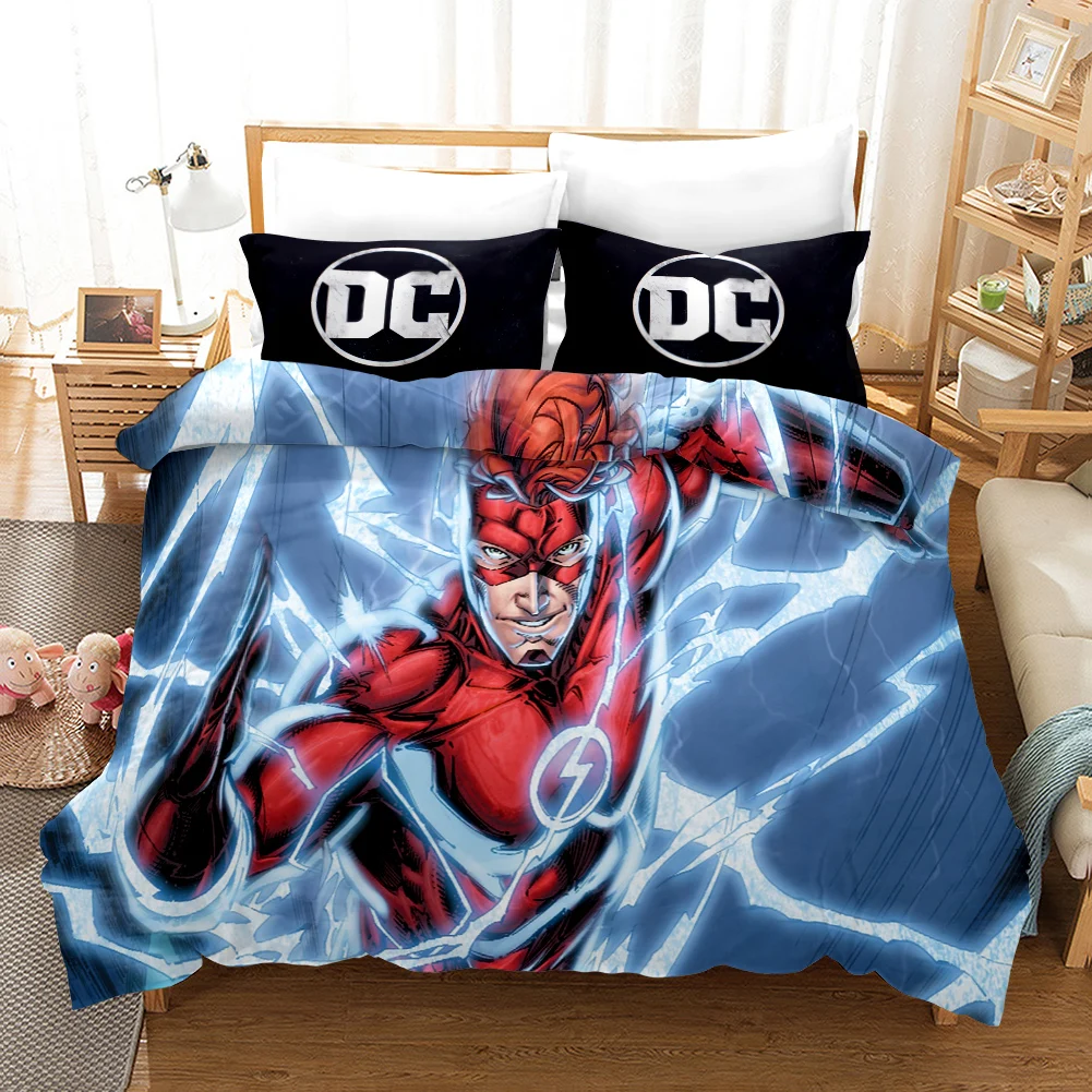 3D Bedding Set The Avengers Duvet Cover Set for Kids Adults Pillowcase Marvel Iron Man Thor Captain America Bedclothes Bed Linen