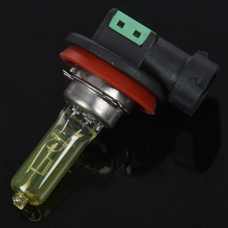 2x H8 35W Hyper желтый HID ксеноновый противотуманный светильник, головной светильник галогеновая лампа 2500K 12V
