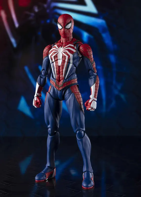Японское аниме оригинальные духи BANDAI Tamashii нация S.H. Figuarts/SHF фигурка-Человек-паук Advance Suit