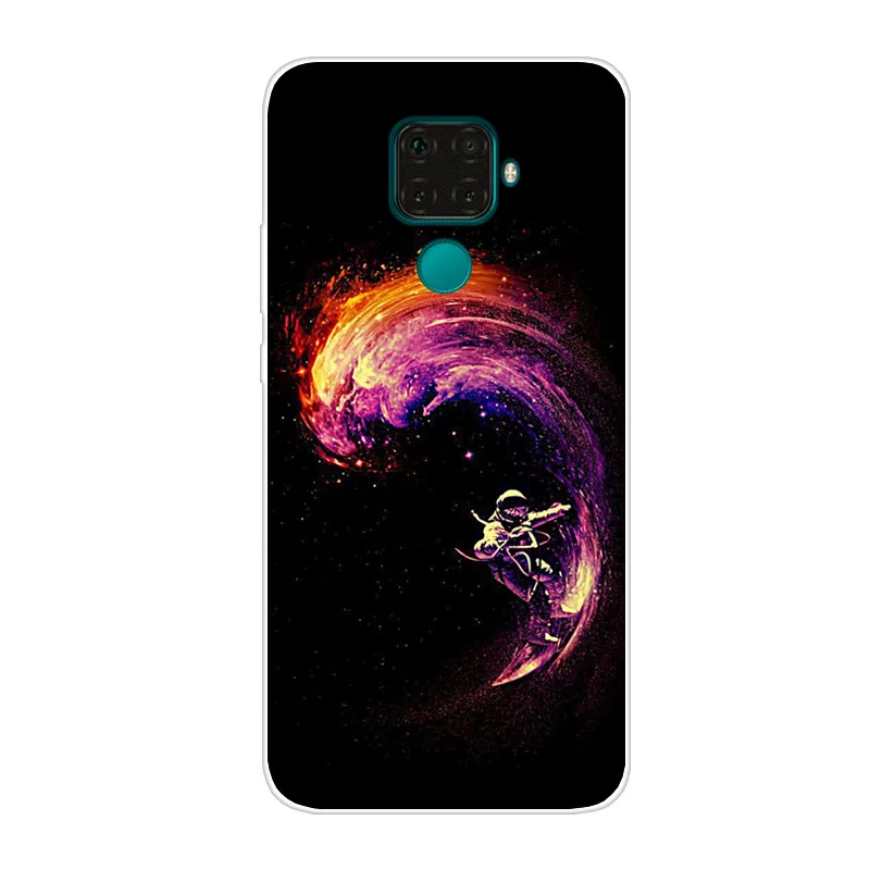 Для huawei Nova 5i Pro Чехол милый мультфильм мягкий силиконовый планета кошка для телефона С Рисунком Тигра чехол для huawei Nova 5i Pro Чехол Nova5i Pro Чехол