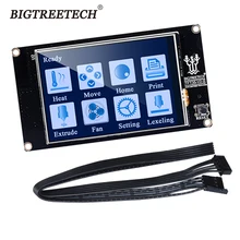 Nova bigtreetech tft35 v2.0 atualização da tela de toque inteligente display 3.5 polegada tela toque lcd compatível skr v1.3 v1.1 placa controle