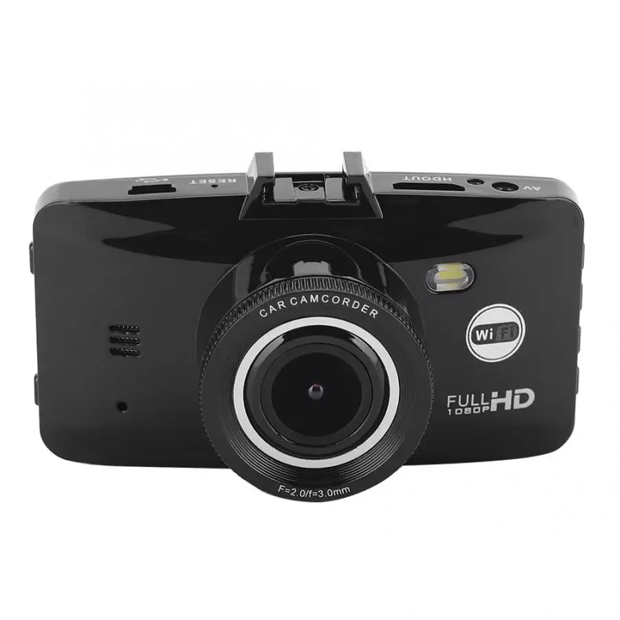 Автомобильный видеорегистратор 1080P HD 2,7 дюймов WiFi беспроводной двойной объектив ночного видения для вождения видео рекордер камера заднего вида oto aksesuar