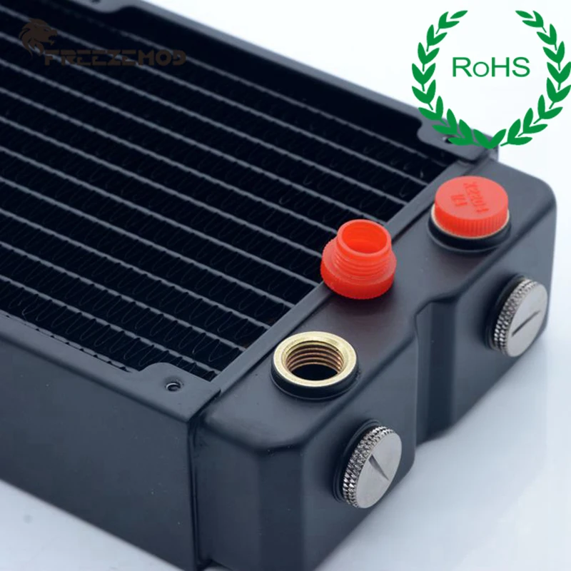 FREEZEMOD телефон компьютер ПК Водяной охладитель медный радиатор двухслойные