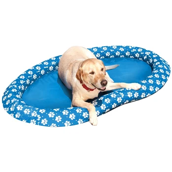 

Dog Swimming Pool Water Toys Floating Rafts Inflatable Pet Pool Float Summer P7Ding