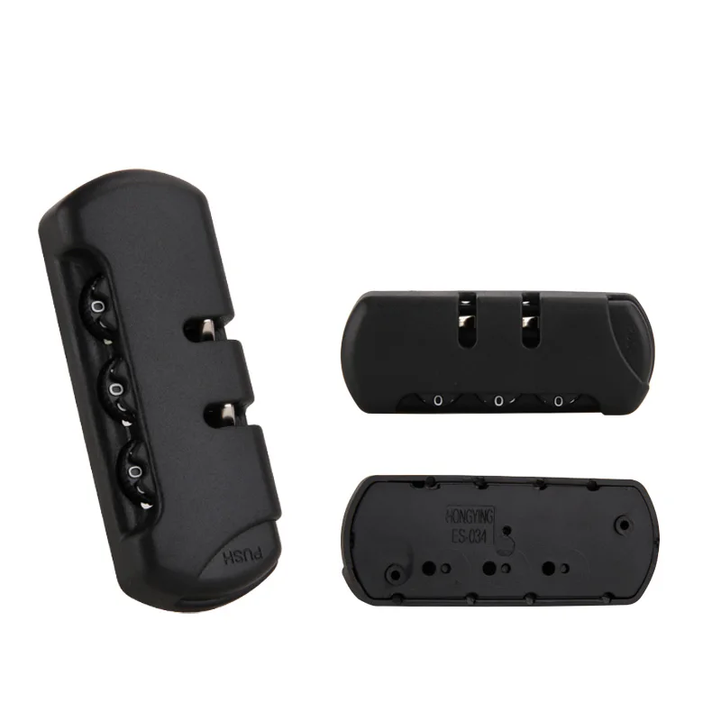 Luggage combination lock accessories trolley case fixed combination lock luggage sturdy suitcase anti-theft lock