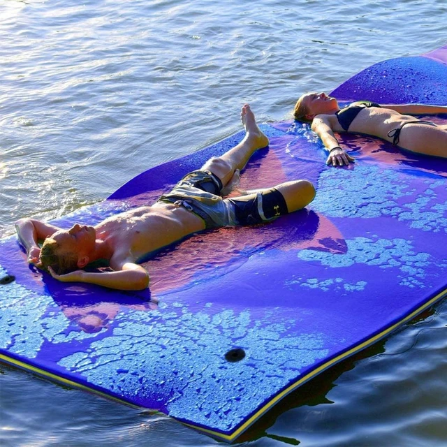 XPE Swim Pad para piscina, Esteira flutuante, Water Lake Lily Pads,  Almofada de espuma para o lago - AliExpress