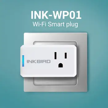 

Inkbird APP Remote Control INK-WP01 Smart Wi-Fi Plug with Timer Function , Works with Alexa Echo and Google Assistant