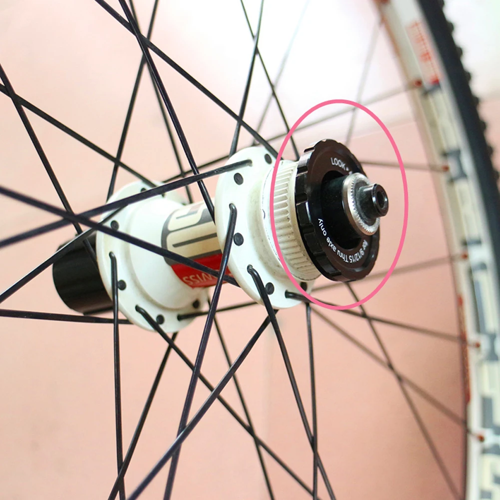 バイク自転車ローターディスクセンターロックアダプタディスクディスクブレーキローターカバーため 12 15 ミリメートルスルー車軸ハブ ホイールディスクロックマウンテン道路の車 Aliexpress Sports Entertainment