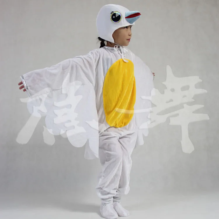 Стиль; одежда с рисунком голубя; ласточка; ирол; Lanxiang Egrets Lark; одежда для выступлений; Детские костюмы для сцены