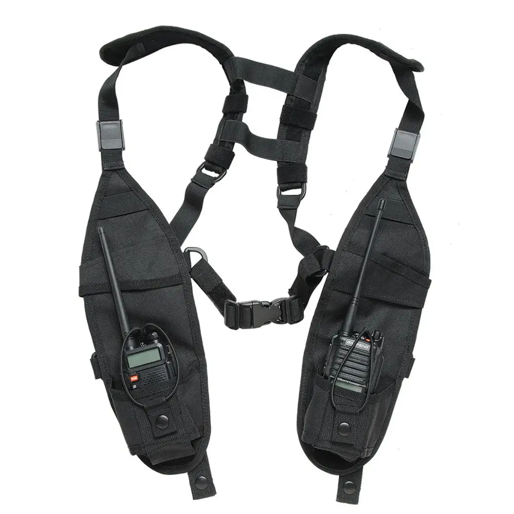 Нагрудная кобура Abbree для рации Wouxun TYT Baofeng BF-888S UV-5R UV-82 UV-9R Plus BF-F8HP | Мобильные