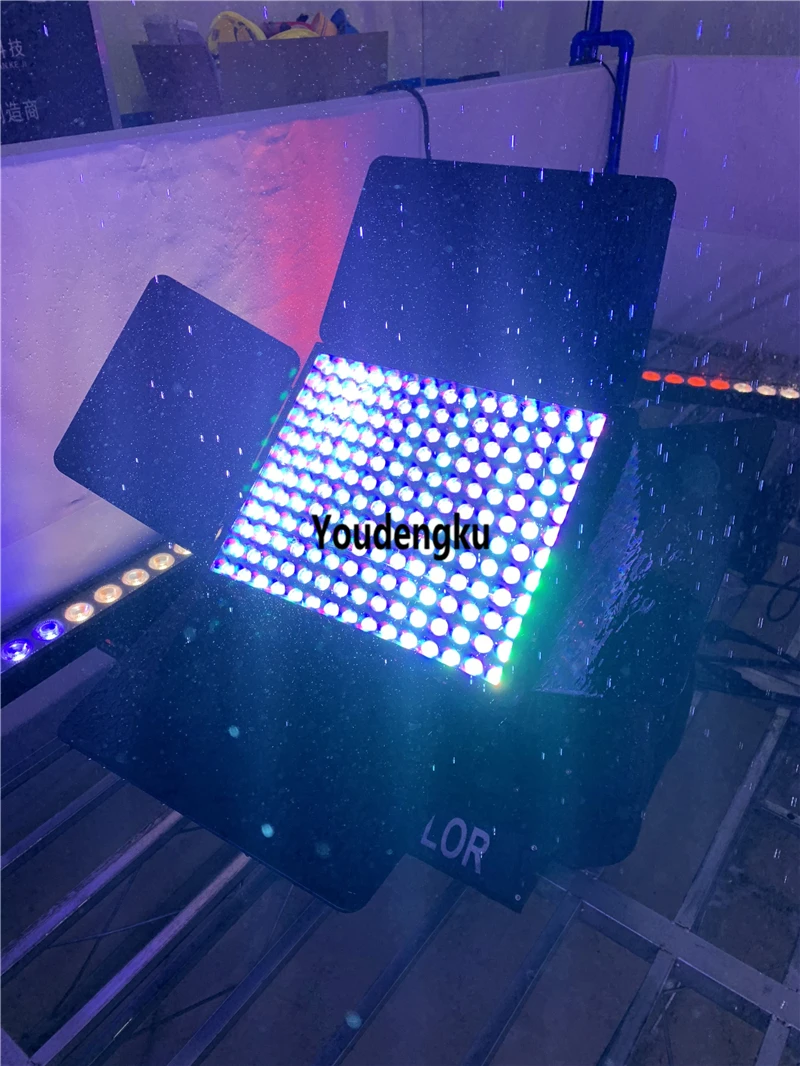 2 шт. уличный водонепроницаемый настенный светильник 3в1 rgb светодиодный городской цвет 180*3 Вт Настенный светильник квадратный светодиодный светильник