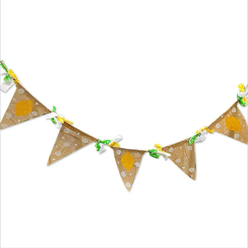 Creative Flags Garland Pennant Bunting Banner For Wedding Party Baby Shower Wall Hanging Garland Decor Supply