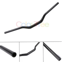 Углеродное волокно руль мотоцикла универсальный подходит для большинства грязи велосипеды, мотовездеходы квадрациклов Мотокросс С 1 1/"(28,6 мм) крепление на руль