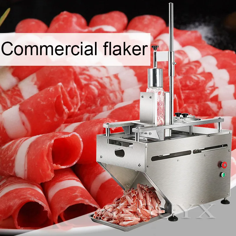 400W mutton roll slicer commercial electric beef meat slicer automatic planing meat machine desktop meat slicer