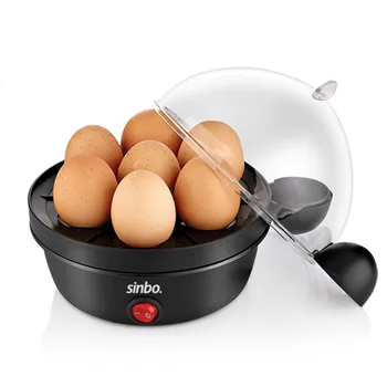 

MultiFunctional Rapid Electric Egg Cooker 7 Eggs Capacity Fast Egg Boiler Steamer Automatic Shut Off Kitchen Cook