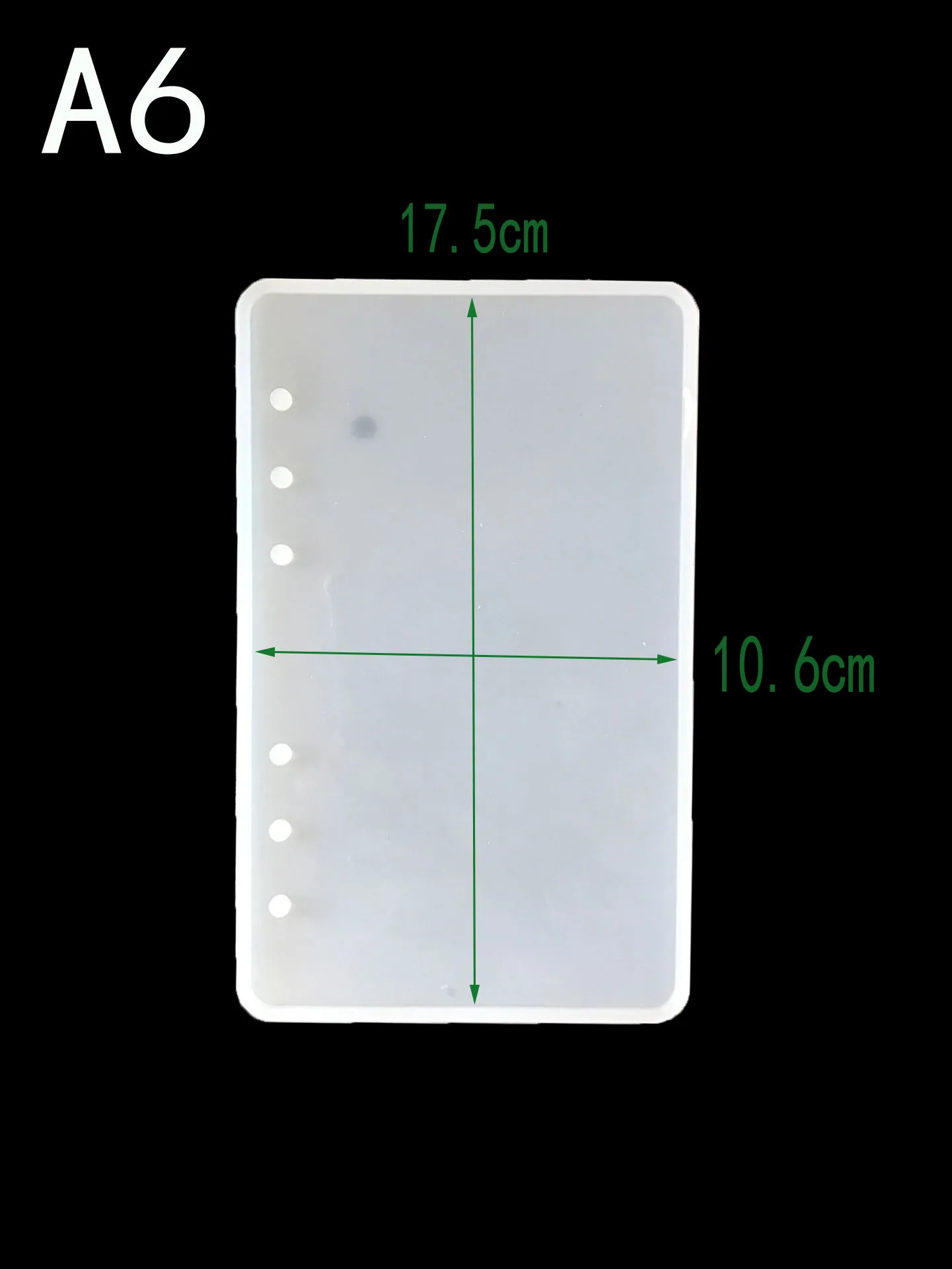 Popular1PC A5 A6 A7 блокнот DIY ручной работы плесень Expoxy инструменты смолы формы для ювелирных изделий