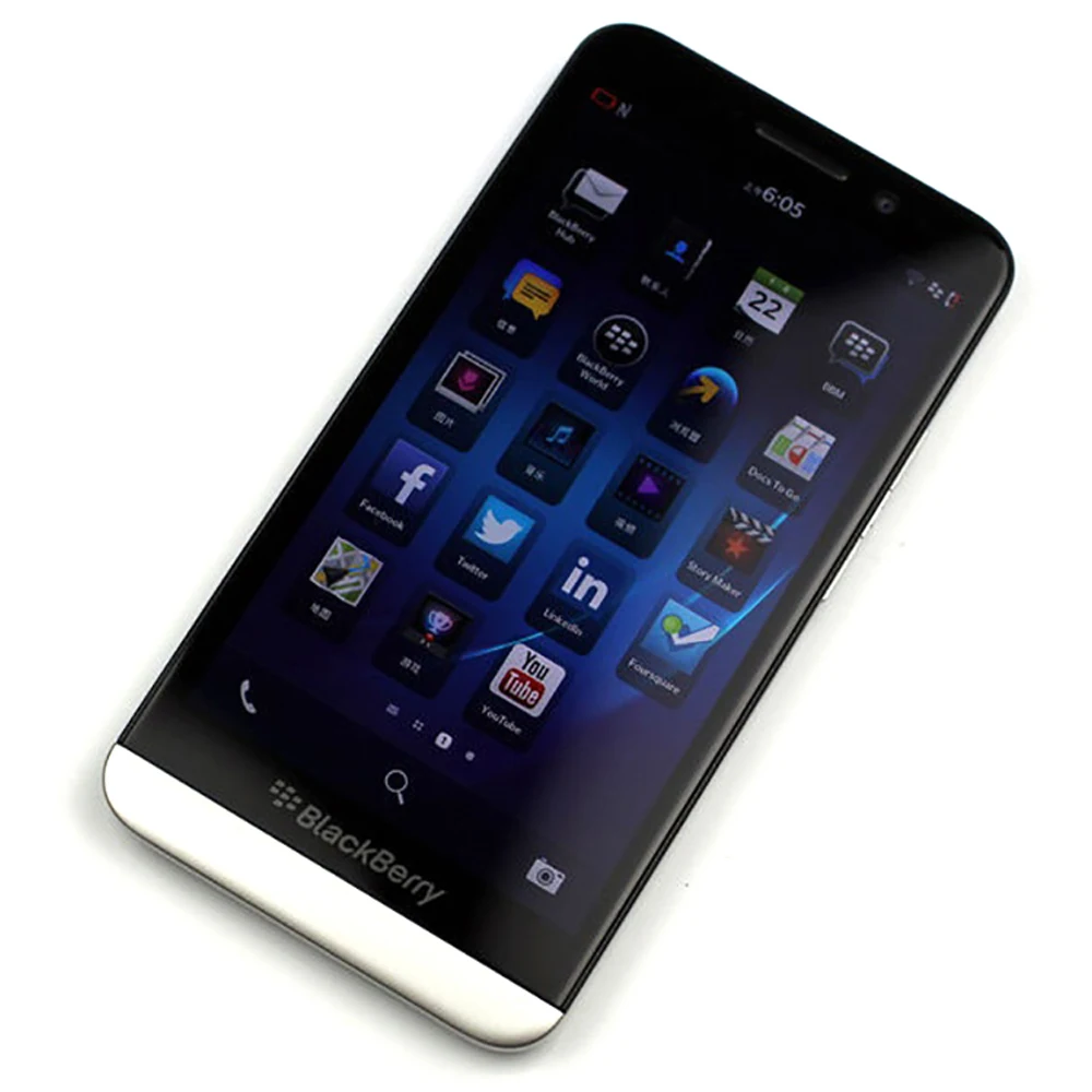 Original  BlackBerry Z30 Mobile Cell Phone Dual core 4G LTE WiFi 8MP Camera 5" AMOLED 16GB ROM BlackBerry OS z30 phone 2