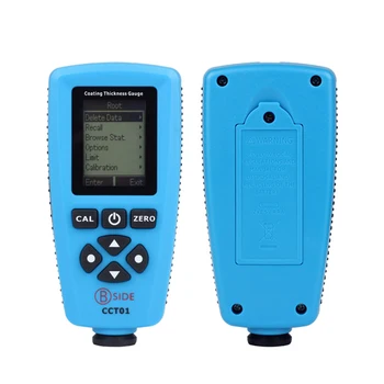 

CCT01 Digital Coating Thickness Gauge F/N Probe 2000um/51.2mils Automotive Paint Testers with USB Interface QJS Shop