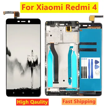 

5.0" LCD Display For XIAOMI Redmi 4 LCD Touch Screen Replacement with Frame For Redmi 4 Display Black White Gold Replacement